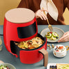 Air Fryer 4.5L Stove Oven 1400W Cooker Oil Free Cook Low Fat Healthy Frying Chip