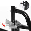 Lightweight Transit Folding Travel Wheelchair Portable Brakes Comfortable Carry