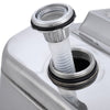 Jerry Can 10L Gasoline Fuel Can Stainless Steel Tank Travel Car Emergency Backup
