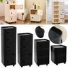 Mobile 2/3/4/5 Drawers Storage Unit Bathroom Cabinet Chest Cupboard Side Table