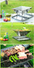 LEVEL Foldable Fire Pit Garden Heater Barbecue BBQ Grill Stove Camping Patio