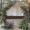Wedding Arch Frame Moongate Metal Gold Round Free Standing Flowers Balloon Decor