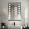 Bathroom LED Mirror with Lights, Demister Pad/Touch Switch/IP44/Light up