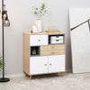Modern Sideboard, Storage Cabinet, Living Room Accent Cupboard with 3 Drawers