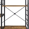 Vintage Kitchen Backer's Rack Utility Storage Shelf Microwave Oven Stand, Brown