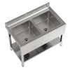 Deep Bowl Stainless Steel Sink Kitchen Sink Catering Handmade Sink with Drain