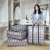 Jumbo Laundry Bags Zipped Reusable Large Strong Shopping Storage Home Bag UK