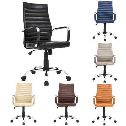 Executive Office Chair Recliner Swivel Racing Gaming Computer Desk Chairs Home