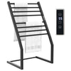 2-in-1 Towel Warmer Rack Freestanding & Wall Mounted Towel Heater w/ LED Display