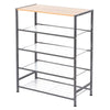 Shoe Rack 5 Tier Cabinet Storage Organiser Stand Shelf for Entryway Hallway
