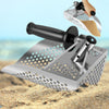 Sand Scoop 304 Stainless Steel Beach Metal Detector Scoop with Detachable brbWp