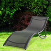 2pcs Recliner Chair In Outdoor Sun Lounger Balcony Garden Patio Furniture Rest