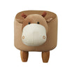 Upholstered Animal Shaped Ottoman Ride-on Footrest Stool Rest Seat TOY Kids New