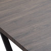 Modern Wood Dining Table Kitchen Dining RoomTable with X/U Shaped Metal Legs