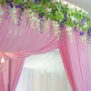 10FTx10FT DIY Wedding Backdrop Stand Flower Display Frame Background Arch Canopy