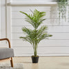 Realistic Faux Palm Tree Artificial Plant Tropical Potted In/Outdoor Home Office