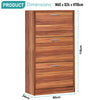 3 Drawer Shoe Cabinet Storage Cupboard Unit Shoe Rack Wooden Stand Organiser
