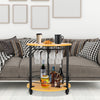 New Round Top Coffee Table Mini Bar Cocktail Table Drink Table Sofa Side End