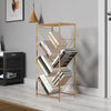 Metal Tree Bookshelf Bookcase Display Shelf Organiser Storage Rack Home Office