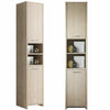 Tall Bathroom Cupboard Large Tallboy Cabinet Free Standing Storage Unit Home New