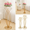 Metal Gold Mermaid Wedding Flower Stand Balloon Arch Stand Centrepiece Decor