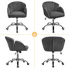 Desk Chair Computer Chair Office Chair Makeup Vanity Chair with Armrests Home