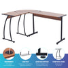 L-Shape Gaming Computer Home Office Study Corner Desk Table PC Workstation