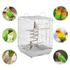 Small Bird Cage Travel Parrot Cage with Open Top&Toy for Budgie/Canary/
