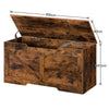 HOOBRO Trunk Storage Bench Toy Box Organizer w/Safety Hinge 100 x 40 x 50.5 cm