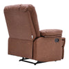 Adjustable PU Leather TV Armchair Sleeper Sofa Lounge Manual Recliner w/Footrest