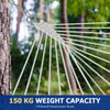 Portable Hammock Outdoor Garden Camping Hanging Swing with Detachable Pillow