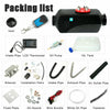 12V 5KW Diesel Air Heater LCD Monitor Remote Control For Home Cae Lorry Car