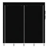 Zippered Dustproof Cover 67" Portable Closet Storage Organizer Clothes Wardrobe