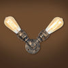 Vintage Industrial Rustic Steampunk Metal Waterpipe Wall Light Porch Lamp Sconce