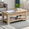 Coffee Table With Storage Lift Top Up Drawer Shelf Wooden Living Room Furniture