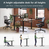 Computer Desk Gaming Table Electric Standing Desk Height Adjustable Workstation