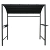 Grey Garden Pop Up Foldable Gazebo Shelter Marquee Charcoal BBQ Tent Camping