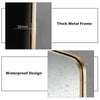 81 x 51cm Bathroom Wall Mirror Rectangular Wall Hanging Mirror Rounded Corner