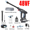 Electric Cordless High Pressure Washer SprayGun Power Jet Washing Car Cleaner