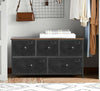 Industrial Dresser Storage Unit Sideboard Lowboard Cabinet Fabric Drawers Chest