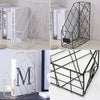 File Magazine Holder Organizer Metal Wire Office A4 Document Storage Basket Rack
