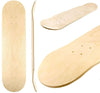 5pcs 8-Layer 8inch Maple Blank Double Concave Skateboards Natural Skate Deck
