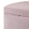 Dressing Table Stool Storage Vanity Chair Trunk Suitcase Designed Ottoman Pink