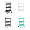 3Tier Kitchen Trolley Iron and ABS Reasonable stratification Large storage space