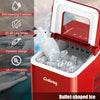 Countertop Ice Maker Portable Ice Cube Maker with Self-Cleaning Function & Scoop