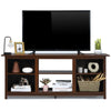 TV Stand for TVs up to 65 Inches Wooden Modern TV Console Table W/6 Open Storage