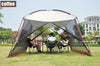 Large Garden Camping Tent Mesh Walls Sun Shade Shelter Patio Gazebo Pergolas