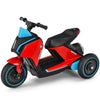 6V Electric Toddler Ride-On Motorcycle 3-Wheel Kids Ride-On Scooter w/ Lights