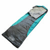 4 Season Mummy Sleeping Bag Dual Zip Camping Hiking Outdoor with Carry Bag