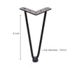 4 x Hairpin Legs / Hair Pin Legs Set for Furniture Bench Desk Table Metal 8"-28"